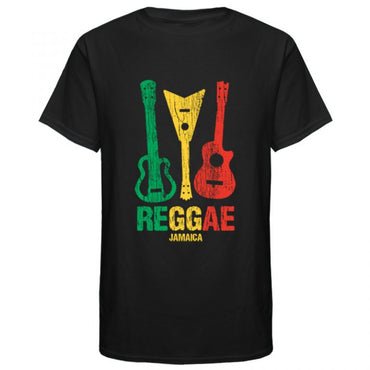 Men’s ‘Reggae Jamaica’ Printed Cotton Tee